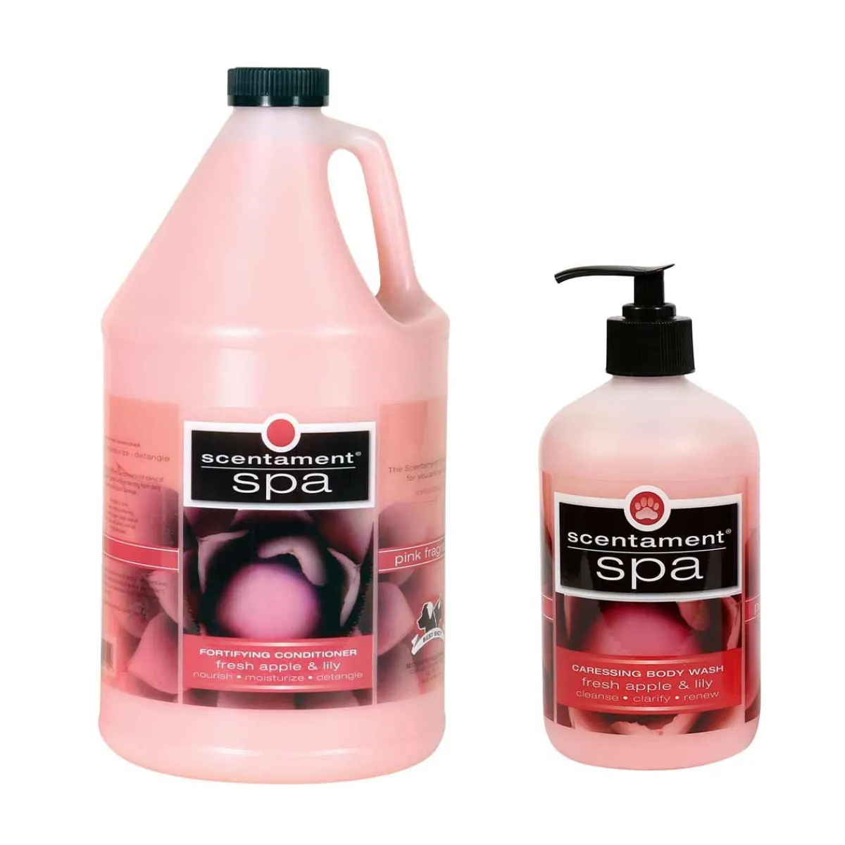 Ryan's Pet Supplies Scentament Spa Caressing Body Wash Apple and Lilly