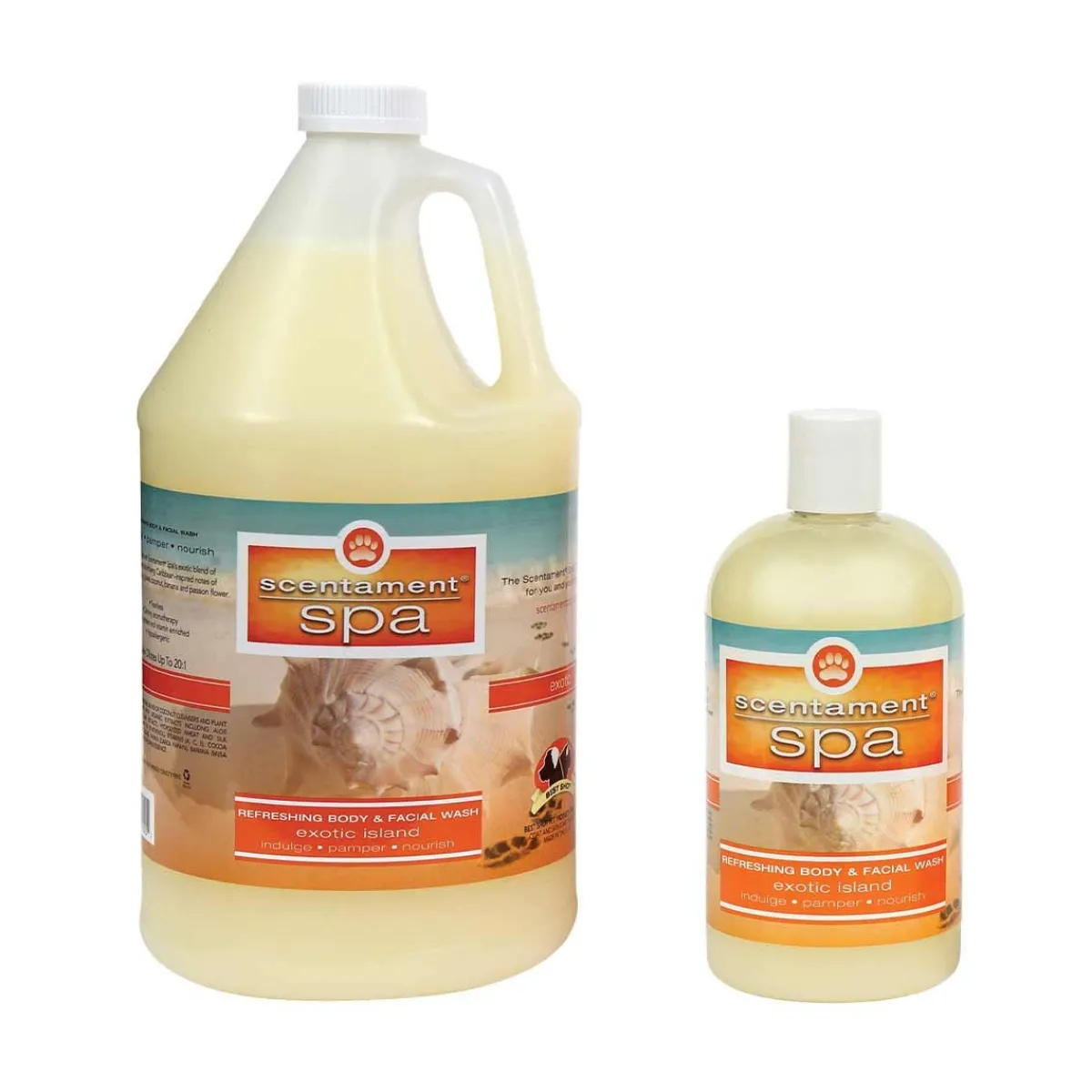 Ryan's Pet Supplies Scentament Spa Exotic Island Body & Facial Wash 20:1