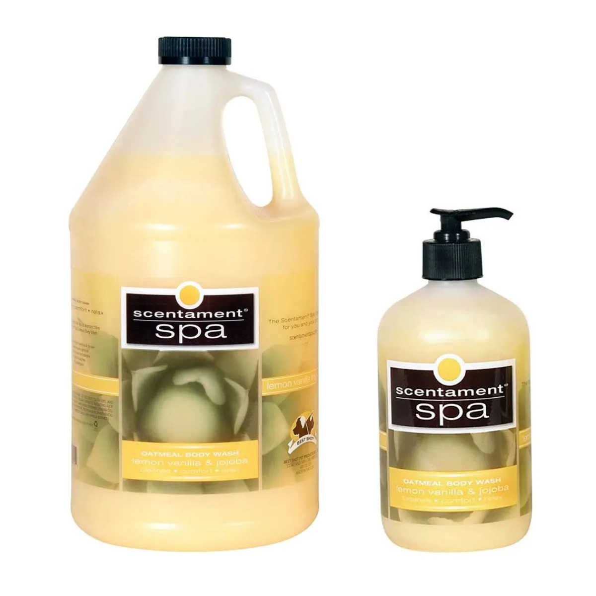 Ryan's Pet Supplies Scentament Spa Oatmeal Lemon Vanilla & Jojoba Pet Wash