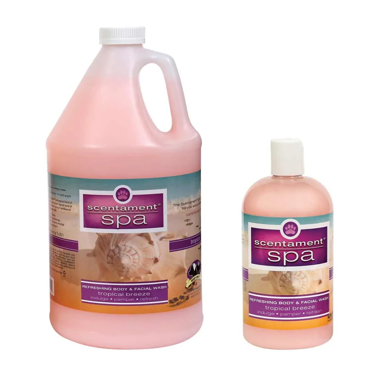 Ryan's Pet Supplies Scentament Spa Tropical Breeze Body & Facial Wash 20:1