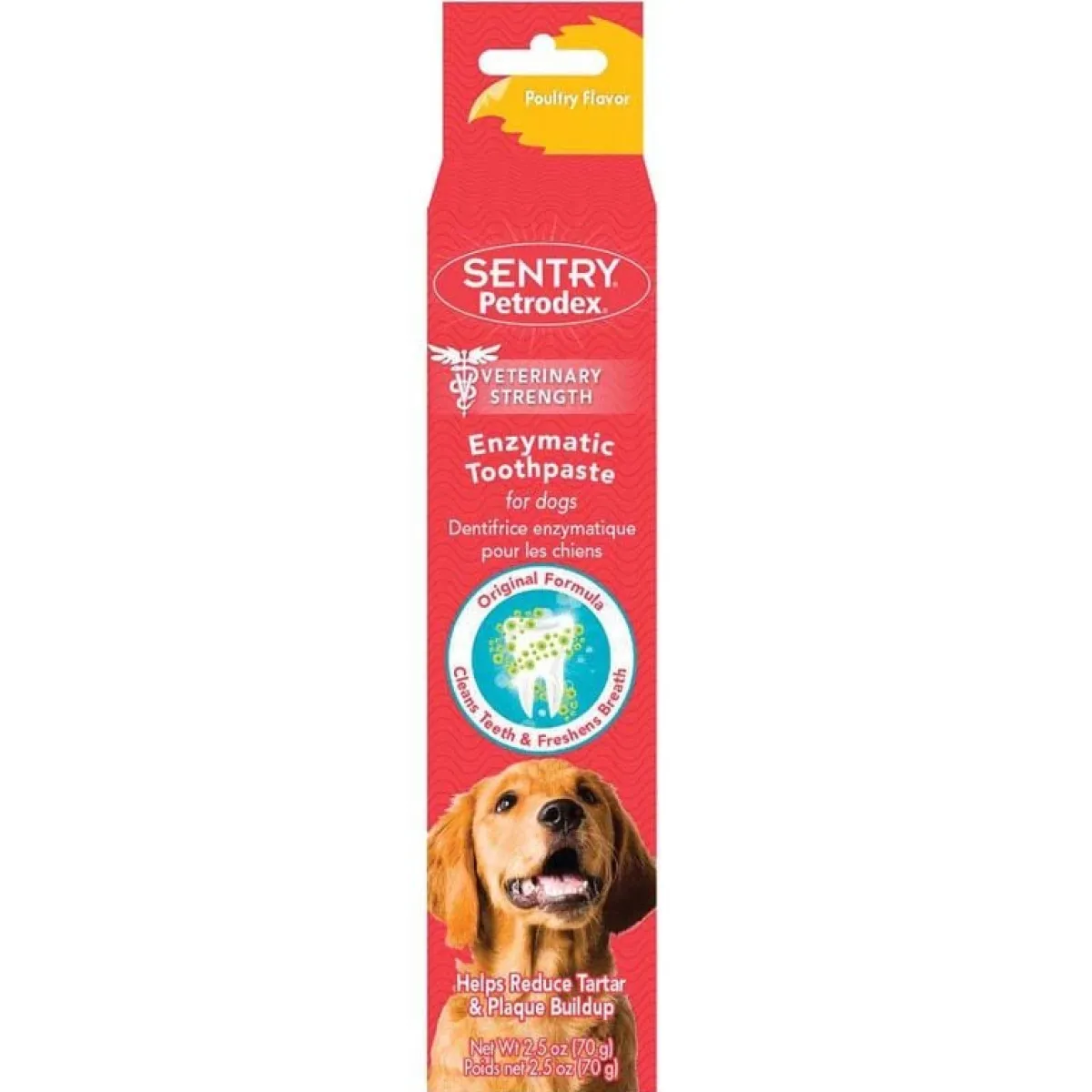 Ryan's Pet Supplies Sentry Petrodex Enzymatic Toothpaste For Dogs Poultry Flavor 2.5 oz