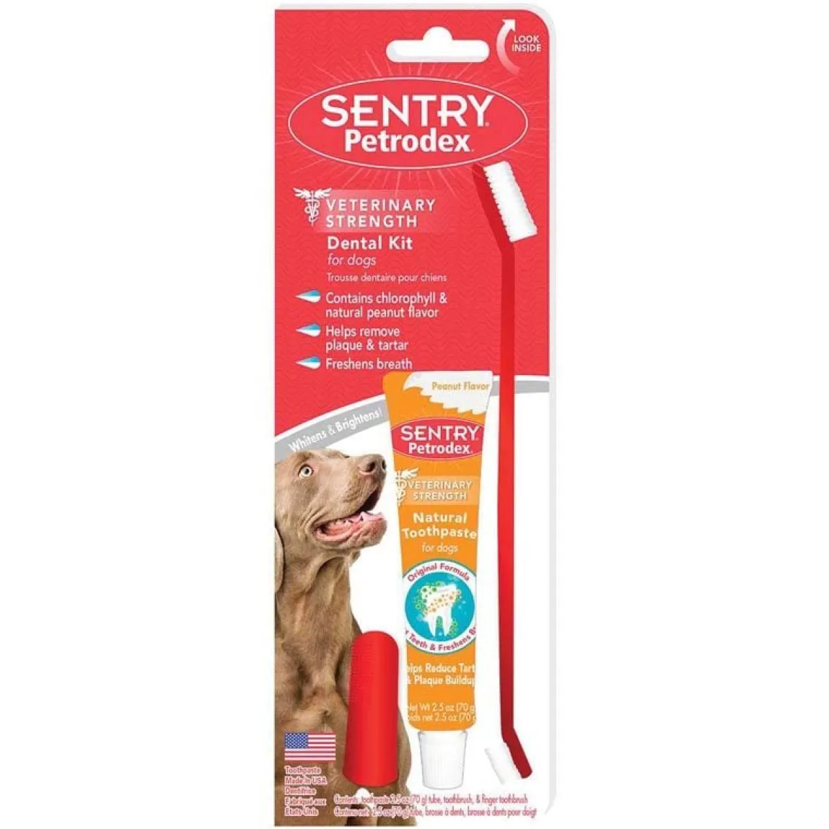 Ryan's Pet Supplies Sentry Petrodex Natural Dental Care Kit