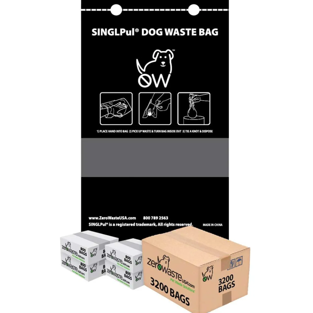 Ryan's Pet Supplies Sentry SINGLPul Pet Waste Bags - 800 Count