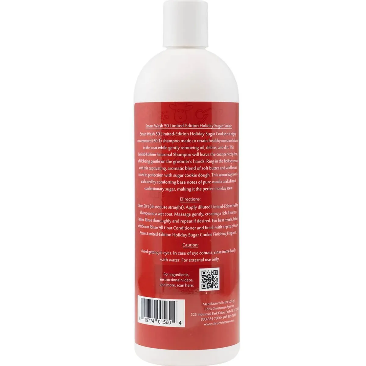 Ryan's Pet Supplies Smart Wash 50 Limited-Edition Holiday Sugar Cookie Shampoo