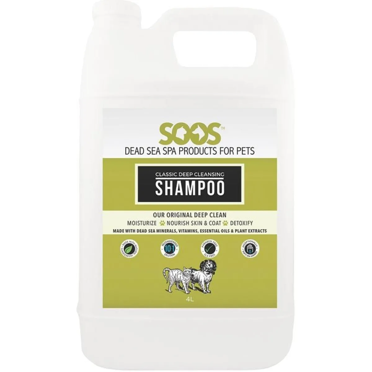 Ryan's Pet Supplies Soos Classic Deep Cleansing Pet Shampoo