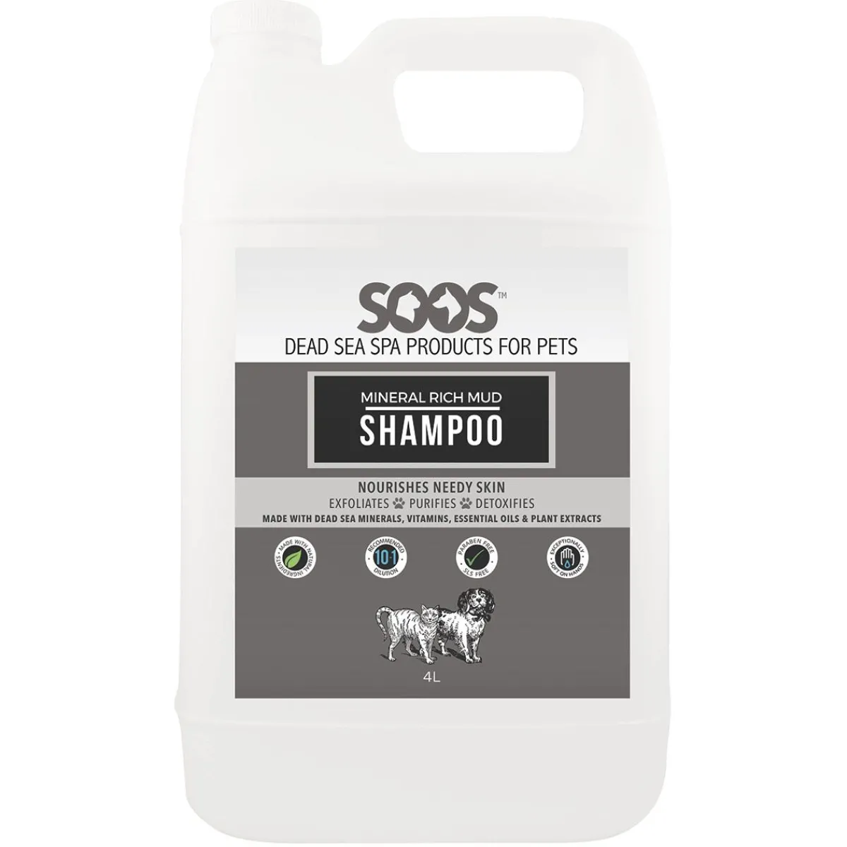 Ryan's Pet Supplies Soos Mineral Rich Mud Shampoo