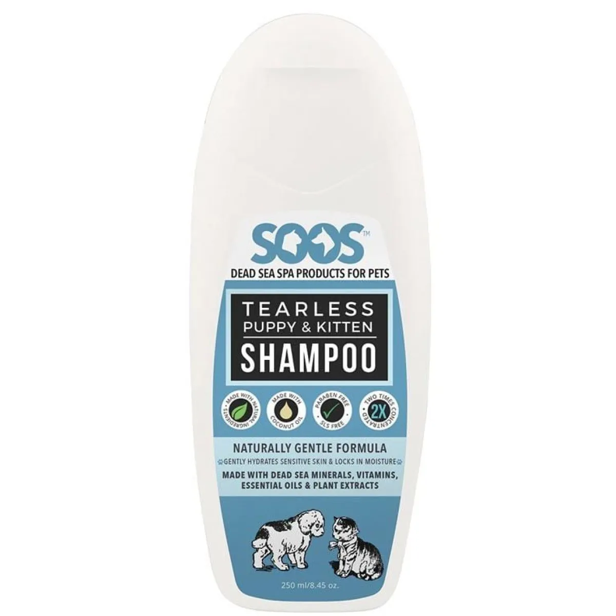 soos_tearless_puppy_amp_kitten_shampoo_2.webp Ryan's Pet Supplies Soos Tearless Puppy & Kitten Shampoo