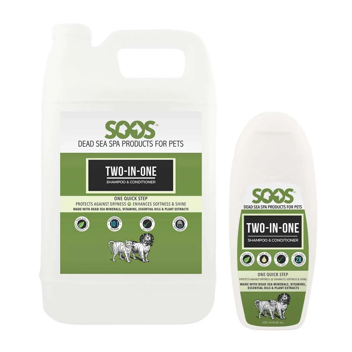Ryan's Pet Supplies Soos Two-in-One Pet Shampoo & Conditioner