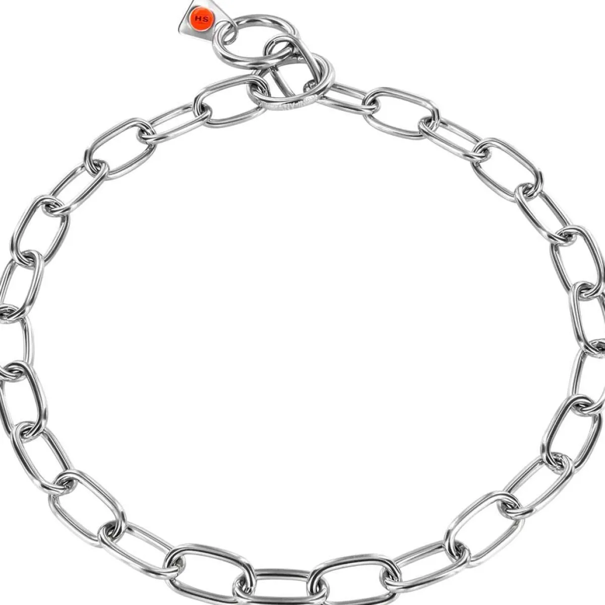 Ryan's Pet Supplies Stainless Steel Herm Sprenger 2-Ring Collar - Medium