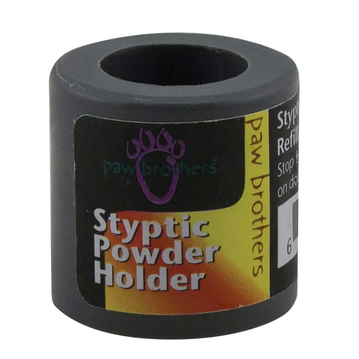 Ryan's Pet Supplies Styptic Powder Holder Refillable & Unbreakable