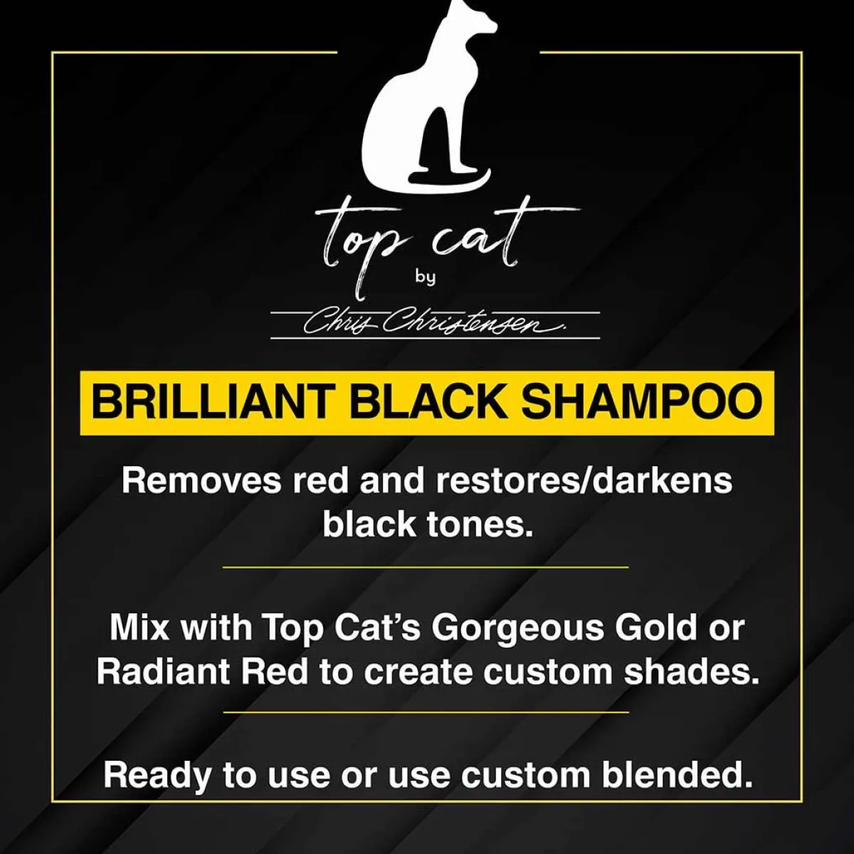 Ryan's Pet Supplies Top Cat Brilliant Black Cat Shampoo