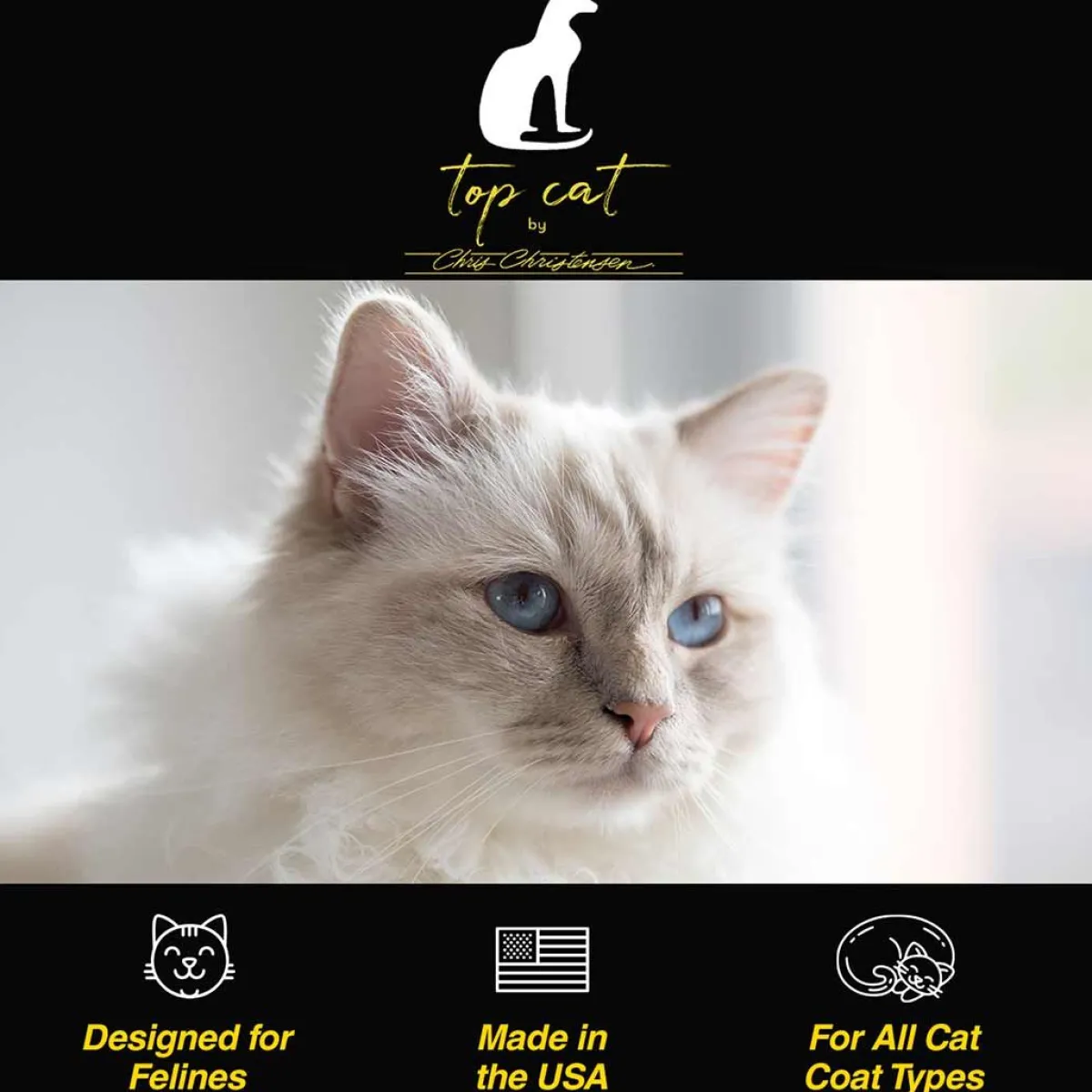top_cat_clarifying_cat_shampoo_5.webp Ryan's Pet Supplies Top Cat Clarifying Cat Shampoo