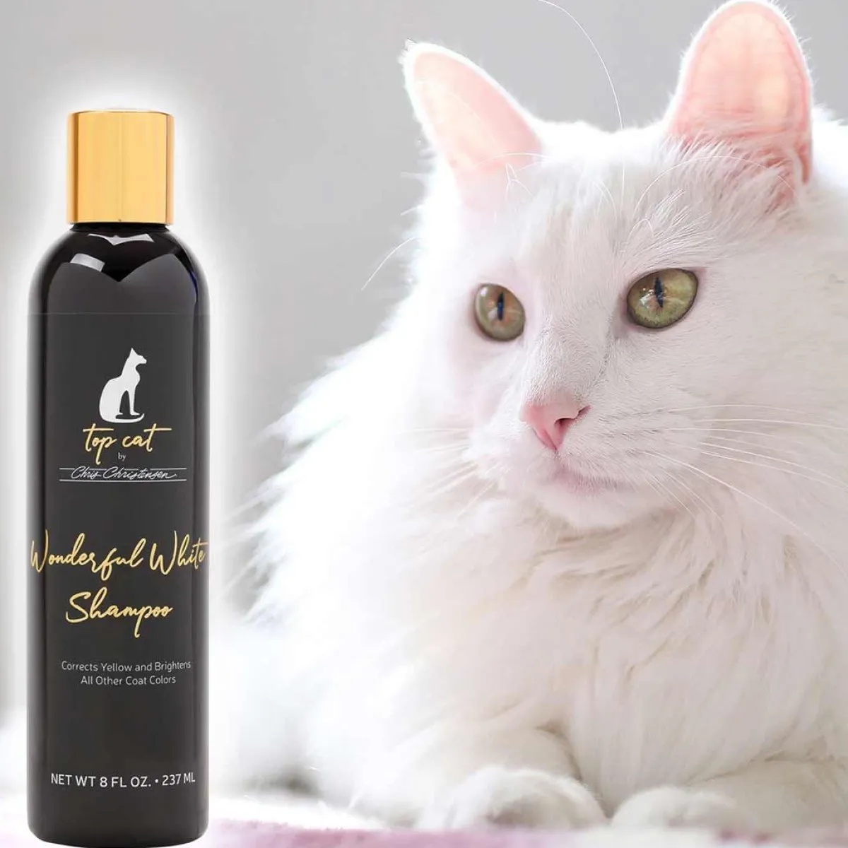 top_cat_wonderful_white_shampoo_2.webp Ryan's Pet Supplies Top Cat Wonderful White Shampoo