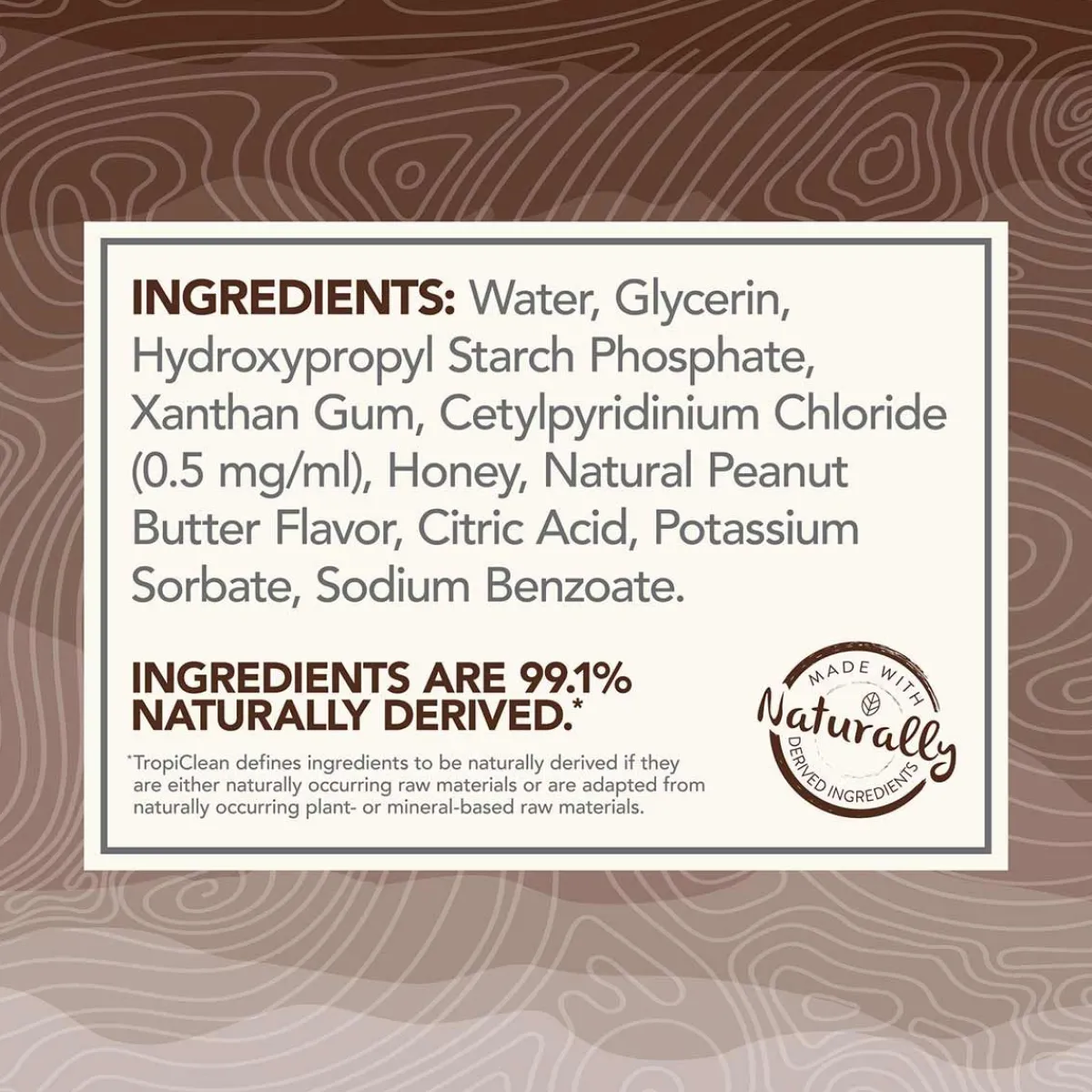 Ryan's Pet Supplies Tropiclean Enticers Teeth Cleaning Gel 2 oz & Toothbrush - Peanut Butter & Honey Flavor