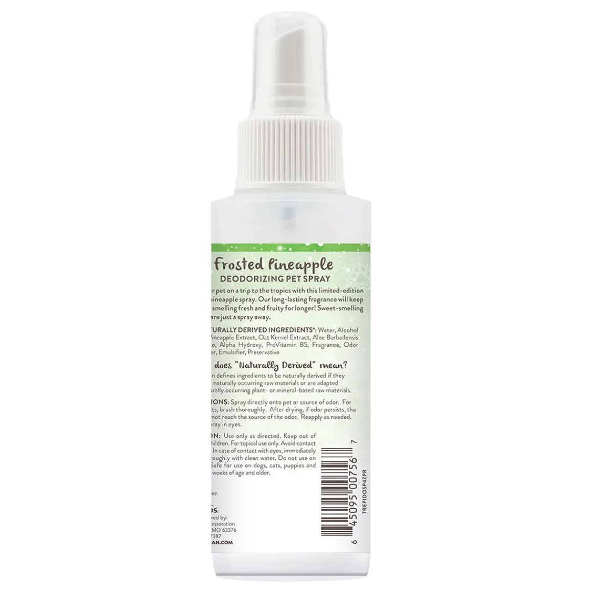 Ryan's Pet Supplies TropiClean Limited Edition Frosted Pineapple Spray - 4oz