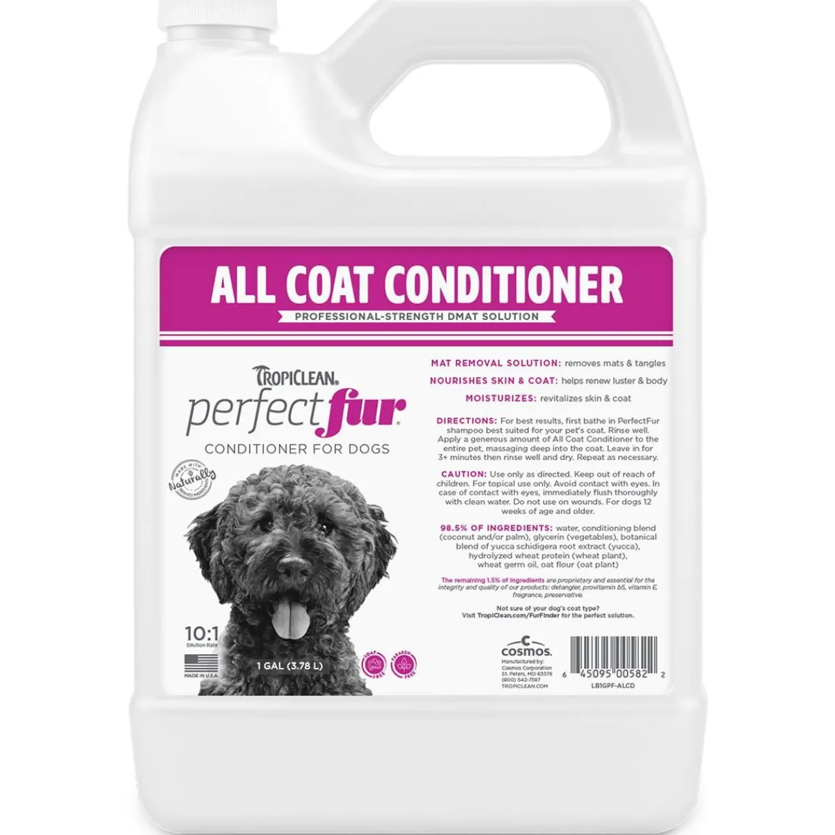 Ryan's Pet Supplies TropiClean PerfectFur Gallon