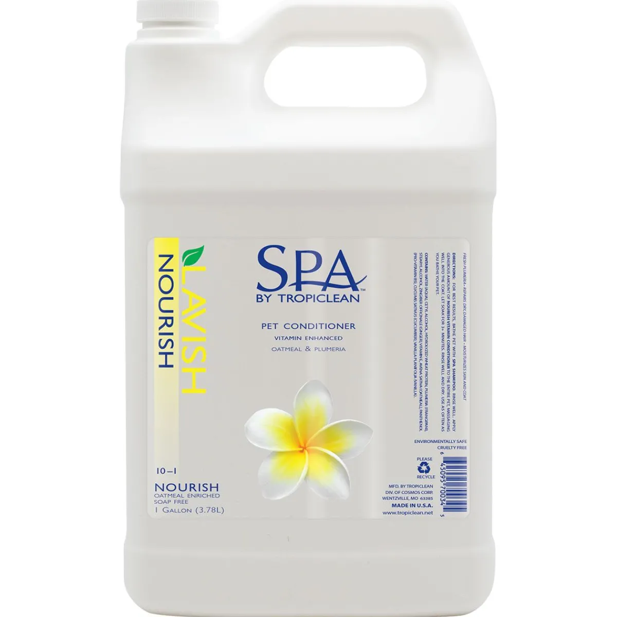 Ryan's Pet Supplies Tropiclean Spa Nourish Vitamin Conditioner 10:1