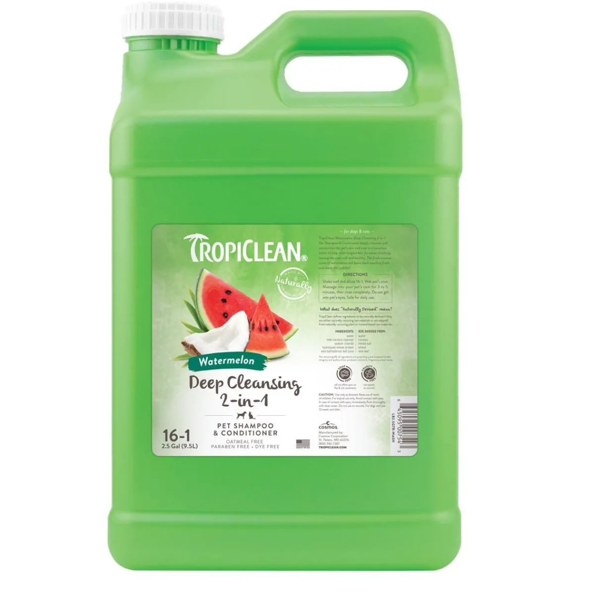 Ryan's Pet Supplies TropiClean Watermelon Deep Cleansing 2-in-1 Shampoo and Conditioner