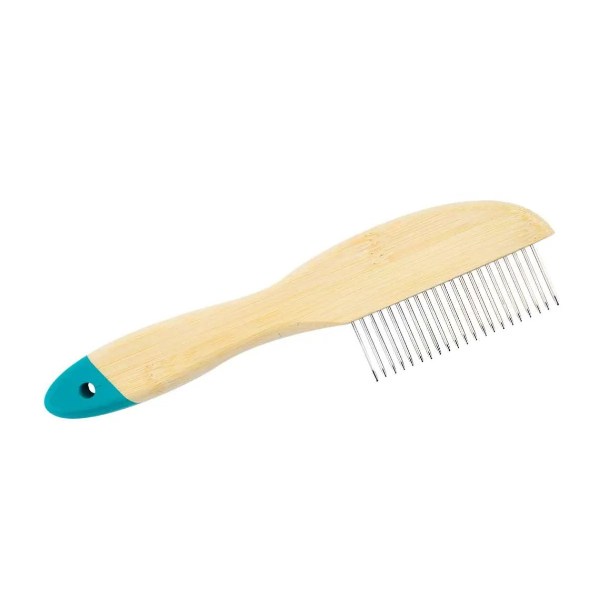 Ryan's Pet Supplies TruCraft Bamboo Handle Comb 21 Pins