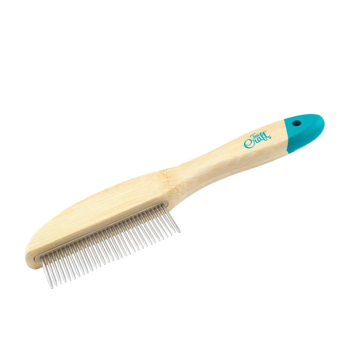 trucraft_handled_comb_pins_2-1.webp Ryan's Pet Supplies TruCraft Handled Comb-31 pins
