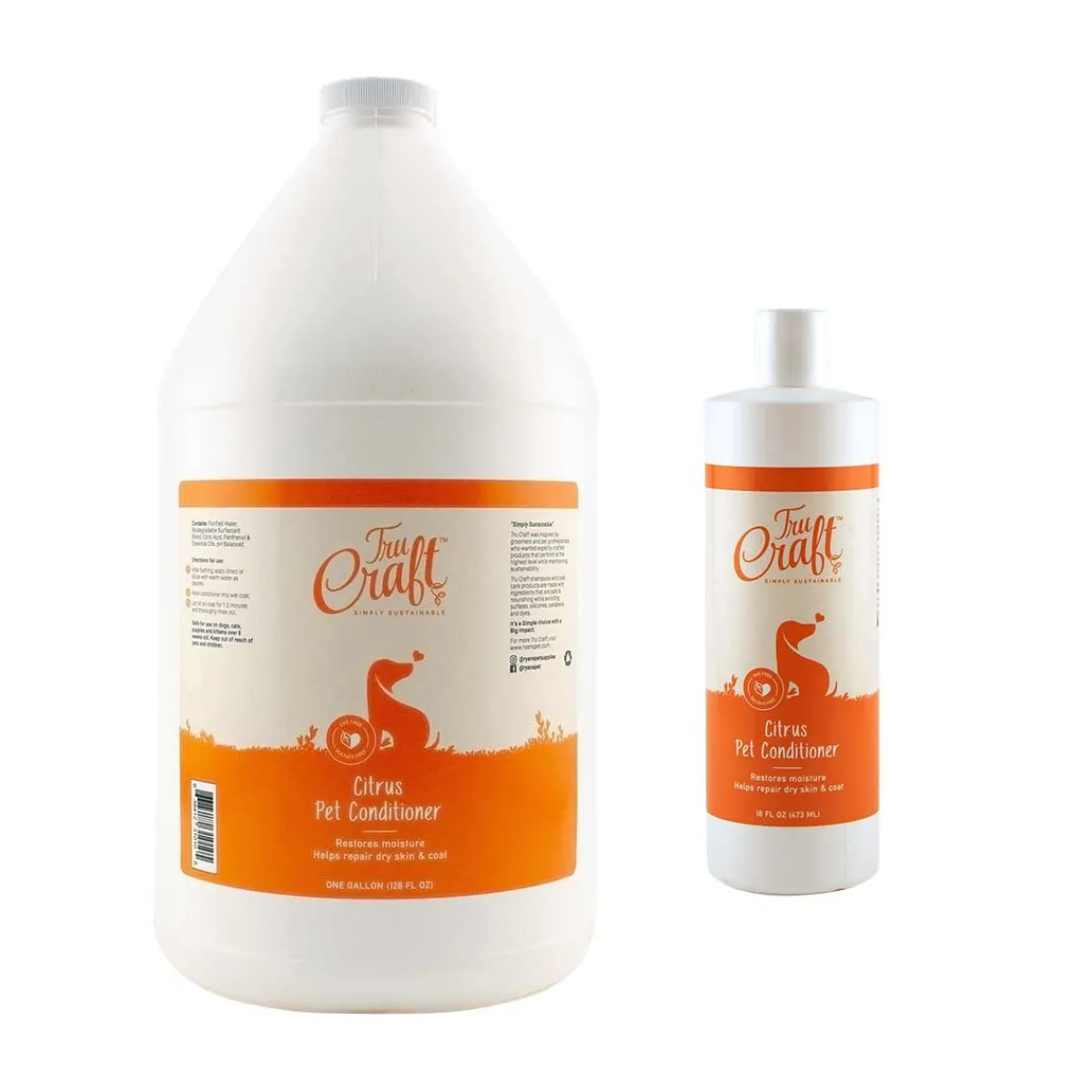 Ryan's Pet Supplies TruCraft Professional Citrus Pet Conditioner - 24:1