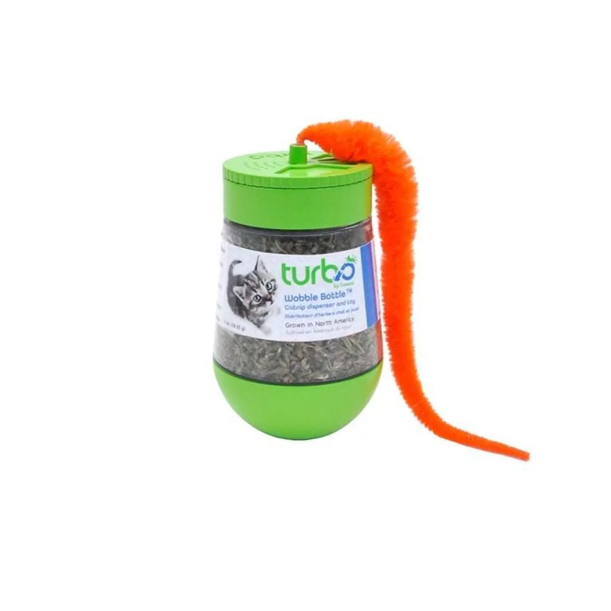 Ryan's Pet Supplies Turbo Wobble Bottle Cat Toy