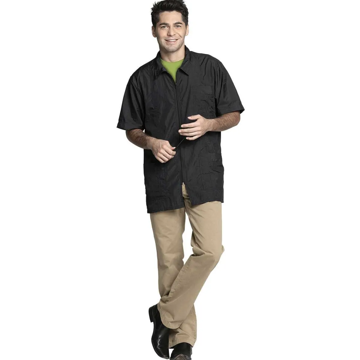 Ryan's Pet Supplies Unisex Barber/Groomer Jacket Large Black