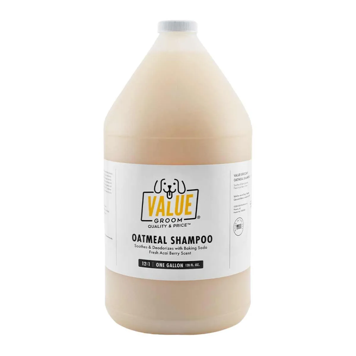 Ryan's Pet Supplies Value Groom Oatmeal Pet Shampoo 12:1 Gallon