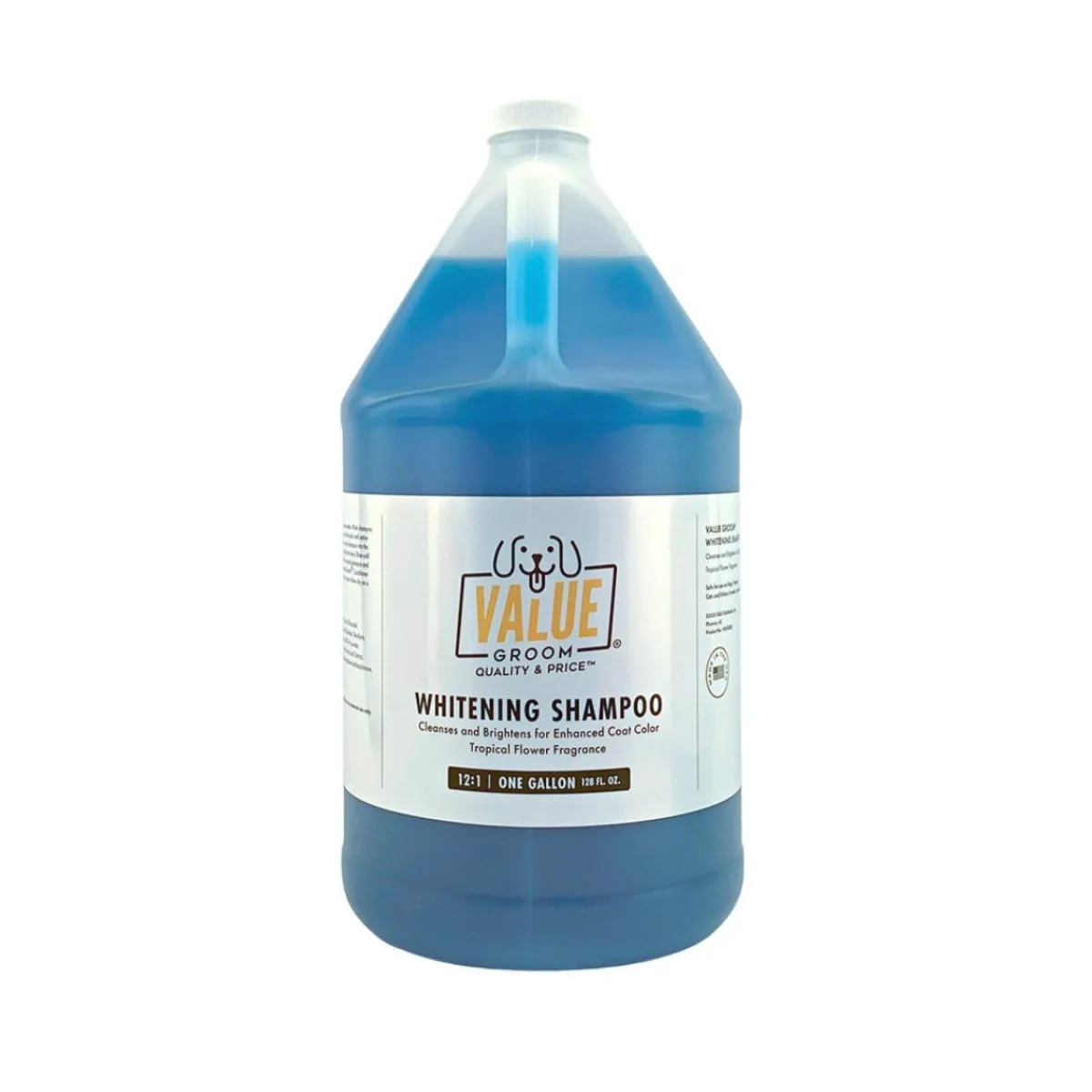 Ryan's Pet Supplies Value Groom Whitening Pet Shampoo 12:1 Gallon