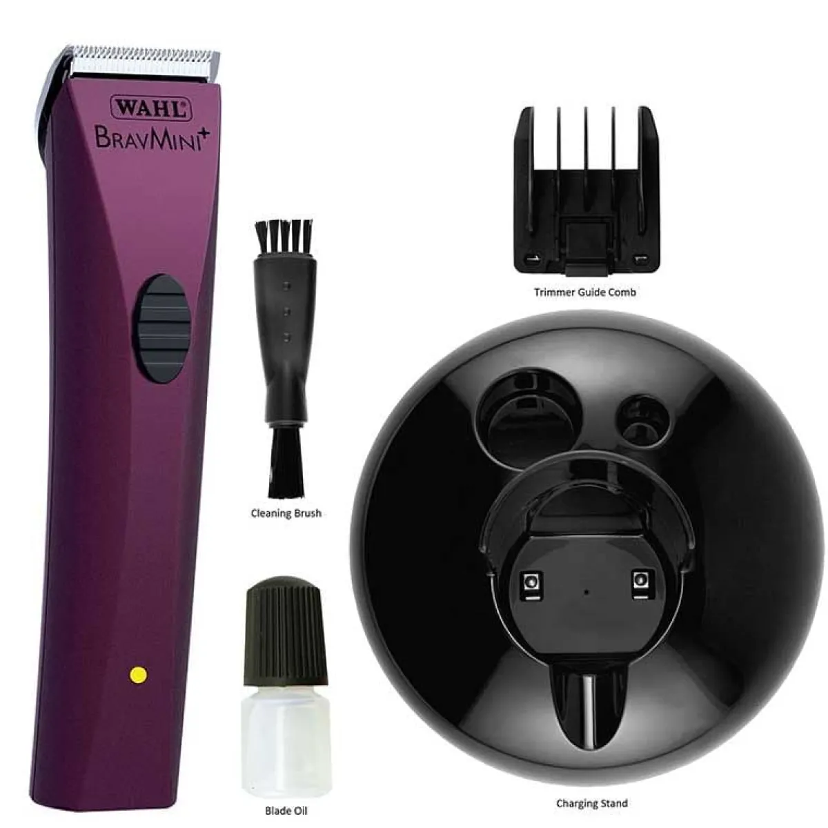 Ryan's Pet Supplies Wahl BravMini+ Trimmer Purple