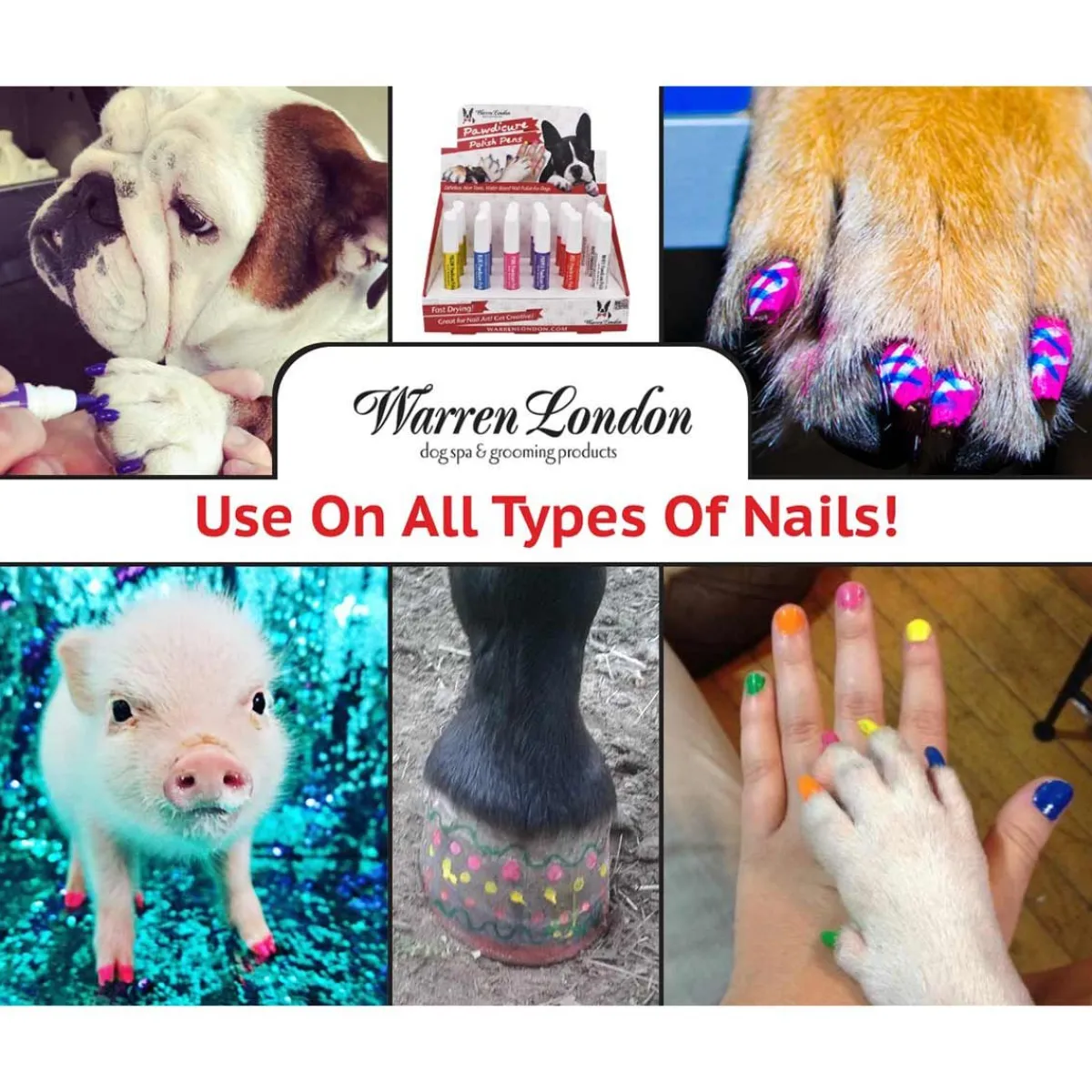 Ryan's Pet Supplies Warren London Pawdicure Polish Pens All 13 Colors