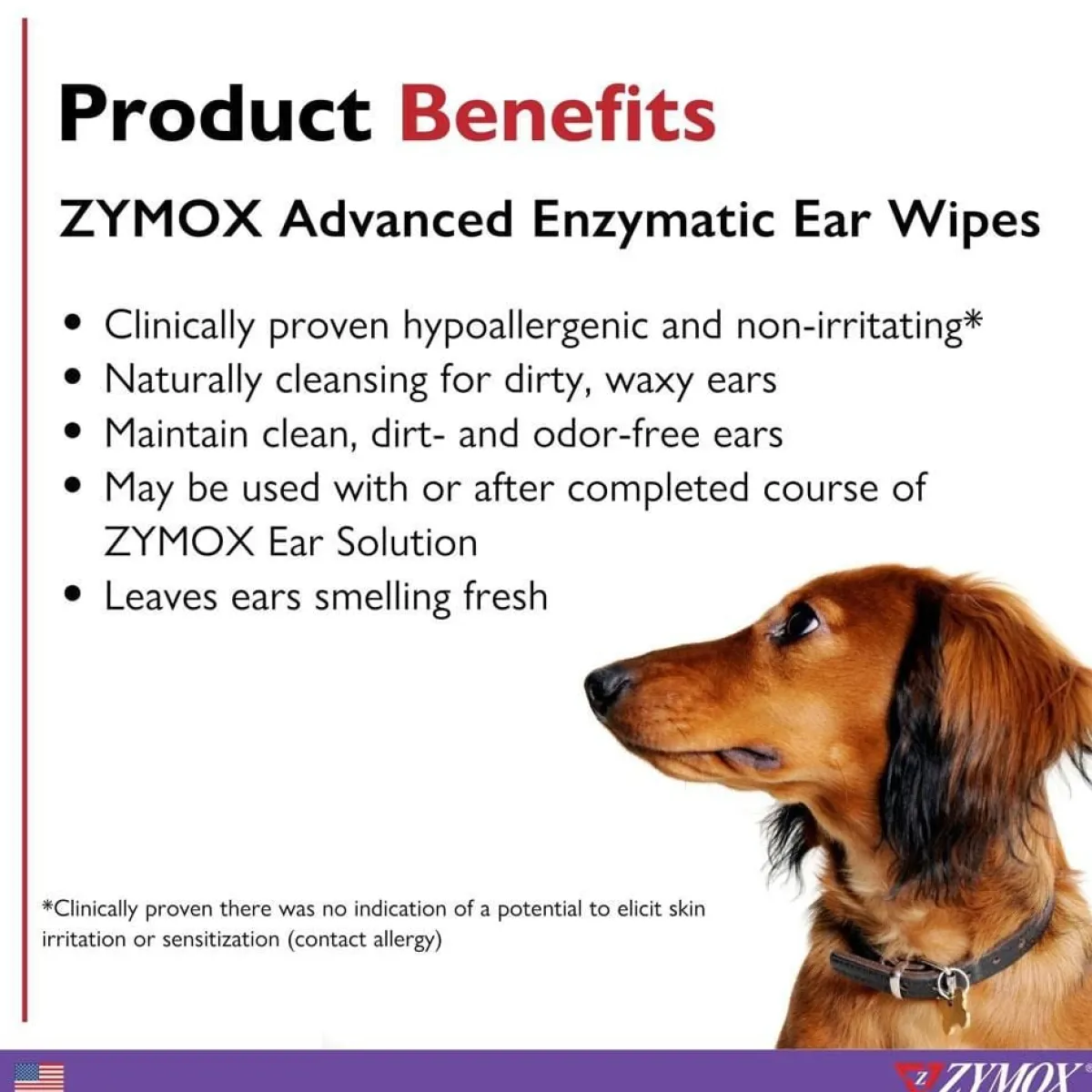 zymox_advanced_enzymatic_ear_wipes__count_2.webp Ryan's Pet Supplies ZYMOX Advanced Enzymatic Ear Wipes 100 Count